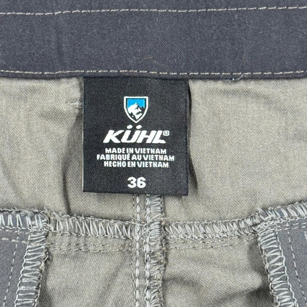 KUHL Resistor Lite Chino Shorts Mens 36 Green 10.5